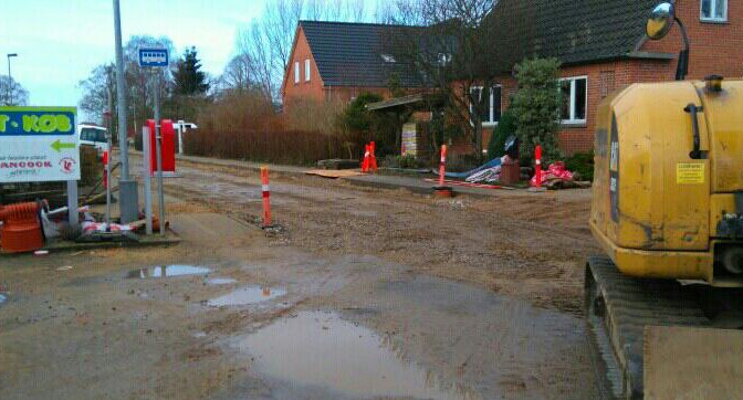 Hovedgaden åbnes fra Nørreåvej til købmanden!